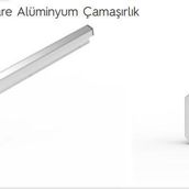 Koral Ayarlı CLZ202 80x30/60x25 cm Balkon Çamaşır Askılığı