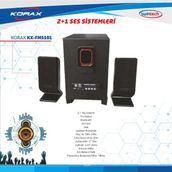 Korax KX-FM5101 Bluetooth 2+1 Ses Sistemi