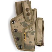 Kordak Jandarma Kamuflaj Asker Tabanca Kılıfı 9 mm Çıt Çıtlı - 43 - Orman Kamuflaj