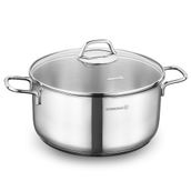 Korkmaz A1657 Perla 5.5 lt 24x12 cm Çelik Tencere