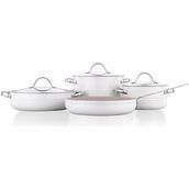 Korkmaz A2619-2 Linea Vanilla 7 Parça Tencere Seti