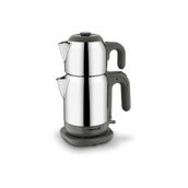 Korkmaz A369-14 Demtez Satin-Gri Çay Makinesi