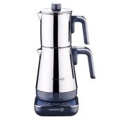 Korkmaz A850-03 Moderna Gri Krom Çay Makinesi