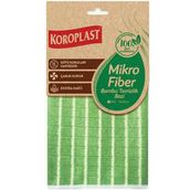 Koroplast 30 x 30 cm Yeşil Mikrofiber Bambu Temizlik Bezi