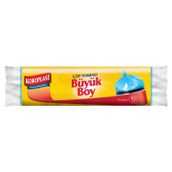 Koroplast Büyük Boy 65x80 cm 10'lu Çöp Poşeti