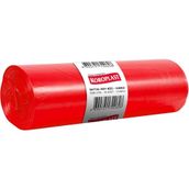 Koroplast Büzgülü Battal Boy Kırmızı 72x80 cm Tıbbi Atık Torbası