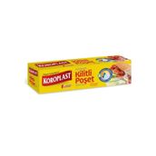 Koroplast Küçük Boy 19x25 cm 12'li Kilitli Buzdolabı Poşeti