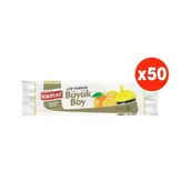 Koroplast Mandarin Kokulu Büyük Boy 50 Paket Çöp Torbası
