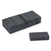 Köşeli Ferrit Kömür Seramik Magnet 40x20x10 Mıknatıs