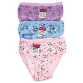 Kota 3402 12 Adet Baskılı Likralı Kız Çocuk Bikini