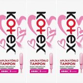 Kotex Aplikatörlü Süper 24'lü Tampon
