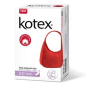 Kotex İnce Günlük 60'lı Ped