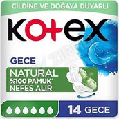 Kotex Natural Ultra Quadro Gece 42 Adet Hijyenik Ped