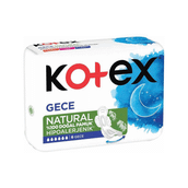 Kotex Natural Ultra Single Gece 6 Adet Ped