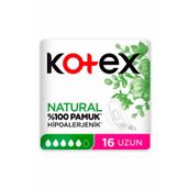 Kotex Natural Uzun 16'lı Hijyenik Ped