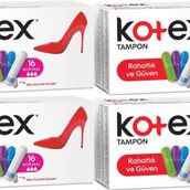 Kotex Normal 4 Paket 64 Adet Tampon