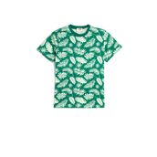 Koton 3SKB10186TK Yeşil Çizgili Erkek Çocuk T-shirt