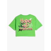 Koton 3SKG10182AK Yeşil Baskılı Kız Çocuk T-Shirt