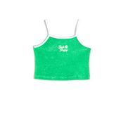 Koton 3SKG30041AK Yeşil Crop Kız Çocuk Bluz