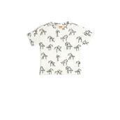Koton 3SMB10150TK010 Ekru Erkek Çocuk T-Shirt