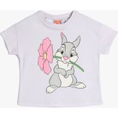 Koton 3SMG10166AK Lila Kız Bebek T-shirt