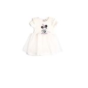 Koton 3SMG80073AK Ekru Minnie Mouse Kız Bebek Elbise