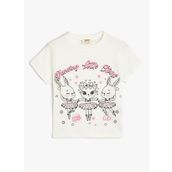 Koton 4SKG10123AK Kız Çocuk T-shirt