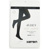 Koton Basic Külotlu Çorap 40 Den - Siyah