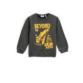 Koton Erkek Çocuk Baskılı Uzun Kollu Sweatshirt