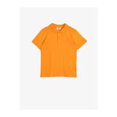 Koton Kids Erkek Çocuk Polo Yaka Pamuklu Dügmeli Kisa Kollu Tisört 0YKB16554TK