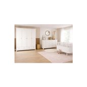 Koza %100 MDF Oslo Mega Bebek Odası Takımı ( 4 Kapılı Dolap & 8 Çekmeceli Şİfonyer & Büyüyen Karyola )