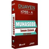 KPSS A Grubu Duayen Muhasebe Tamamı Çözümlü Soru Bankası - Dahi Adam Yayınları