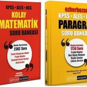KPSS ALES DGS Kolay Matematik + Ezberbozan Problemler + Paragraf Soru Pegem Akademi Yayınları