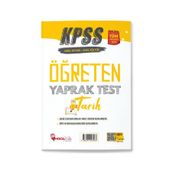 KPSS Tarih Öğreten Yaprak Test - Hoca Kafası Yayınları