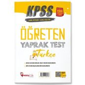KPSS Türkçe Öğreten Yaprak Test - Hoca Kafası Yayınları