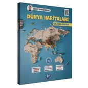 Kr Akademi Coğrafyanın Kodları Dünya Haritaları Çalışma Defteri