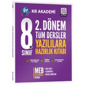KR Akademi Yayınları - 8. Sınıf 2. Dönem Tüm Dersler Yazılılara Hazırlık Kitabı