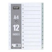Kraf 1012 5262 1-12 Rakamlı Seperatör