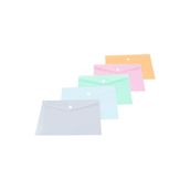 Kraf 1279 A4 Pastel Asorti Çıtçıtlı Dosya