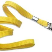 Kraf 510G Metal Klips Sarı Kart Askı İpi