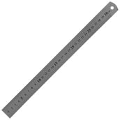 Kraf 530G inç Ölçülü 30 cm Çelik Cetvel