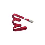 Kraf Kırmızı 510G Metal Klipsli Kart Aski İpi