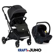 Kraft Juno I-Size Travel Sistem Siyah Bebek Arabası