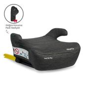 Kraft Lord Fix Plus I-Size Booster 125-150 cm (15-36 Kg) Yükseltici Oto Koltuğu Gri