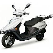 Kral SPICA-100 Scooter Motosiklet Beyaz - Mondimotor