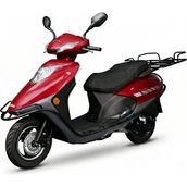 Kral SPICA-100 Scooter Motosiklet Kırmızı - Mondimotor