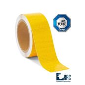 KRCDİJİTAL SARI Tüvtürk Onaylı Reflektör Fosforlu Şerit Bant Petekli Reflektif Bant 5CM X 1M krcNM216