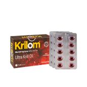 Krilom Ultra Krill Oil 30 Kapsül Balık Yağı