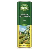 Kristal 2 lt Teneke Kutu Riviera Zeytinyağı