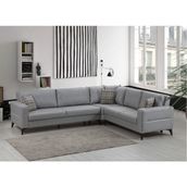 Kristal 3+köşe+2 Köşe Takımı Açık Gri